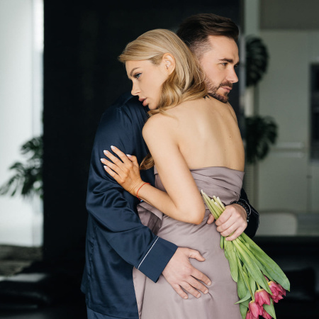 Комплект постельного белья Стефания Mokko 300 ТС Комплект постельного белья Стефания Mokko 300 ТС