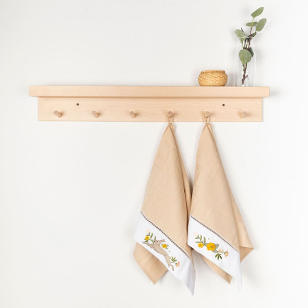 Набор полотенец вафельных Зайки Дюрер (nude)