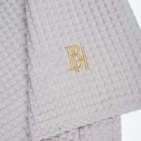 Полотенце вафельное Сильвер с вышивкой BH