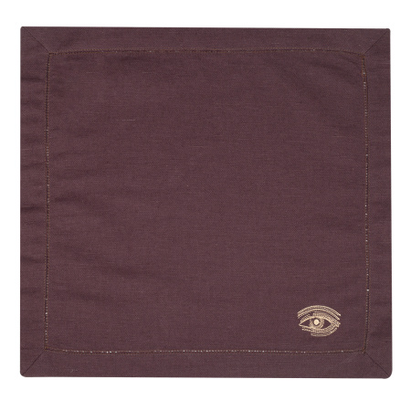 Набор салфеток столовых с вышивкой Black mistery