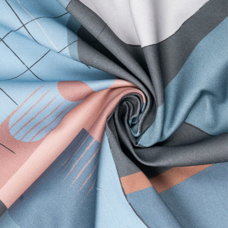 Дорожка столовая Синий Манхэттен