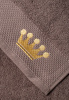 Комплект махровых полотенец Тирамису с вышивкой Golden Queen