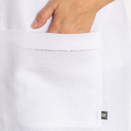 Фартук кухонный с вышивкой lin/cotton Meadow romance