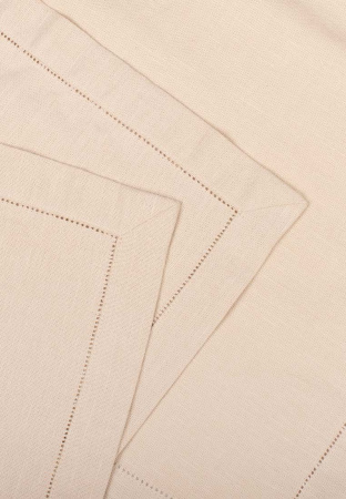 Комплект салфеток столовых lin/cotton Sand