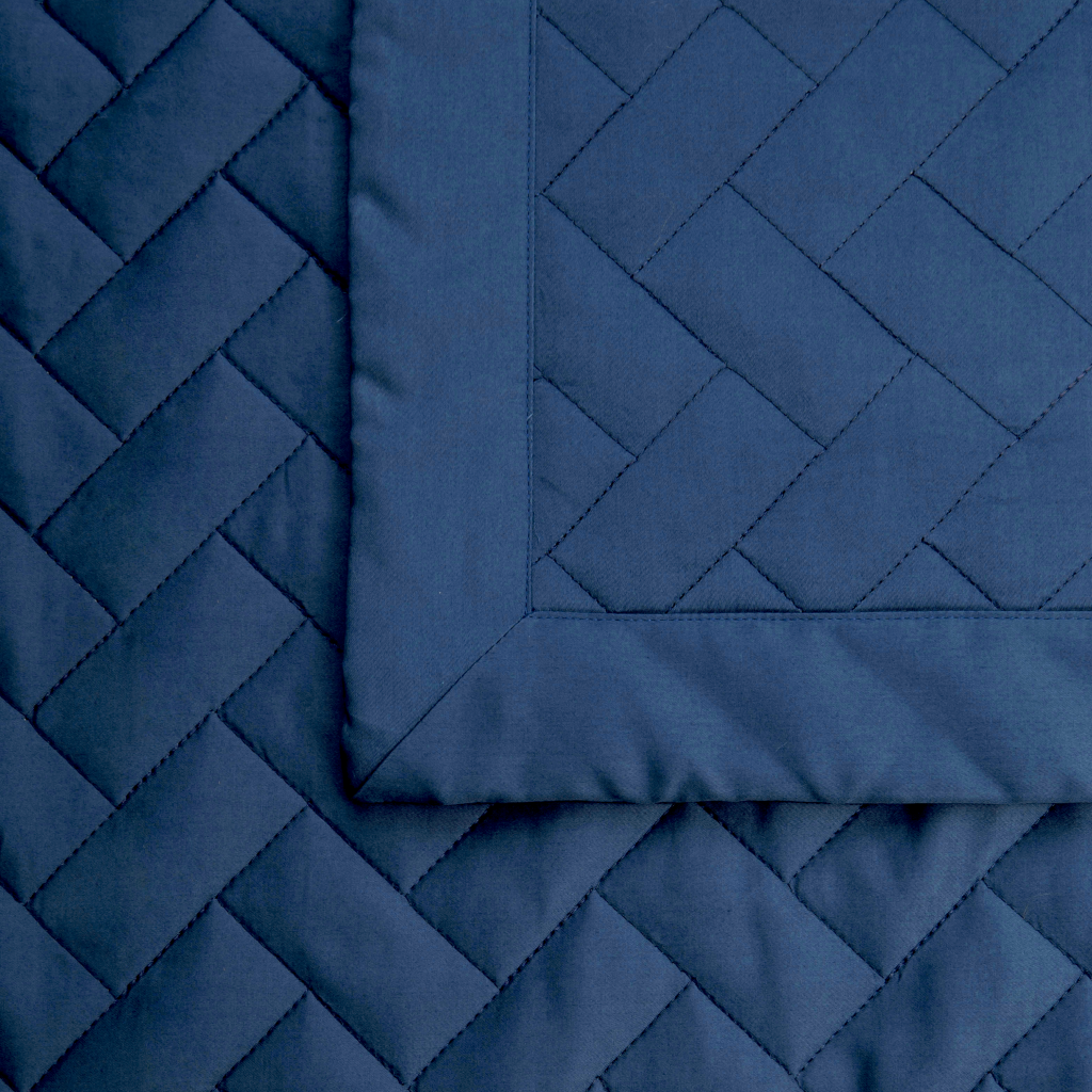 Покрывало стеганое Стефания Indigo
