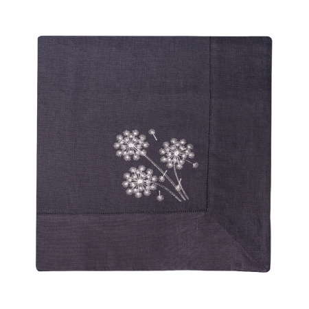 Скатерть столовая  с вышивкой lin/cotton Light beauty