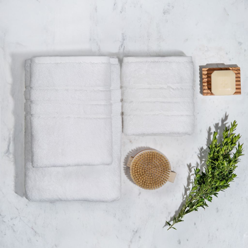 Набор махровых полотенец Акито Айсберг
