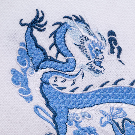 Дорожка столовая с вышивкой «Blue Dragon»