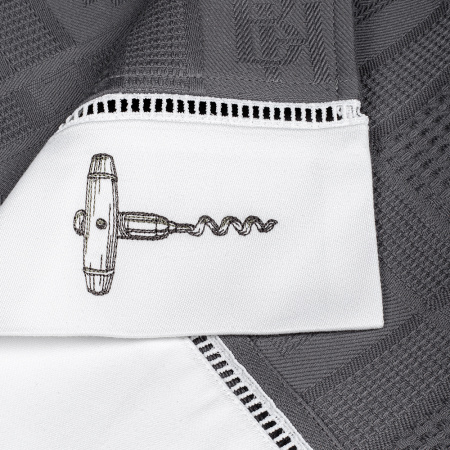 Комплект полотенец вафельных Wine opener