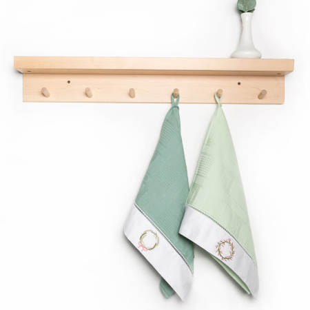 Набор полотенец вафельных Весенняя нежность