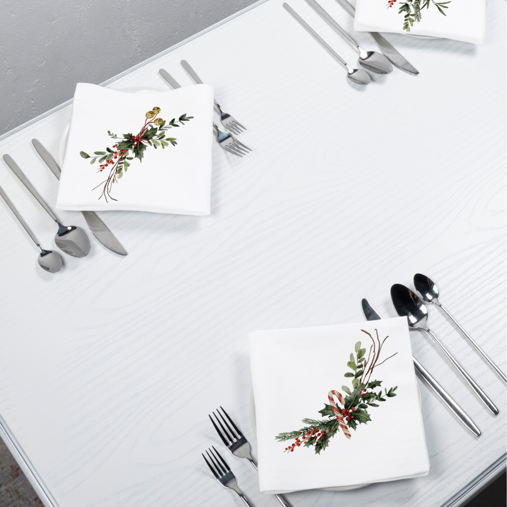 Набор салфеток столовых Зимнее настроение