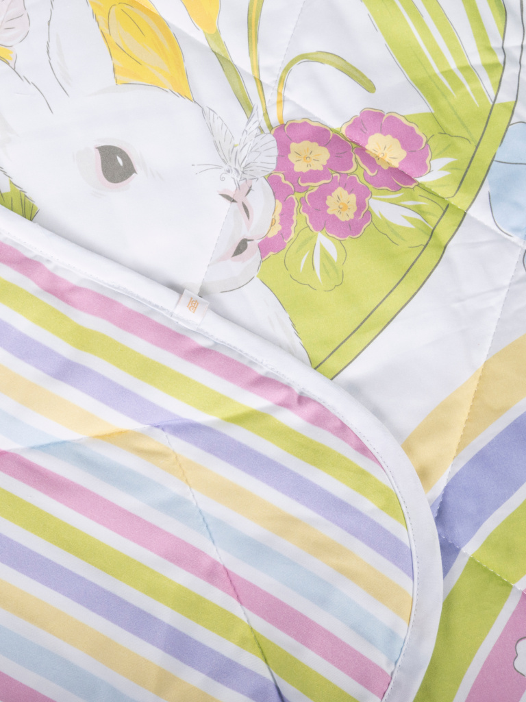 Покрывало детское Радужная зайка