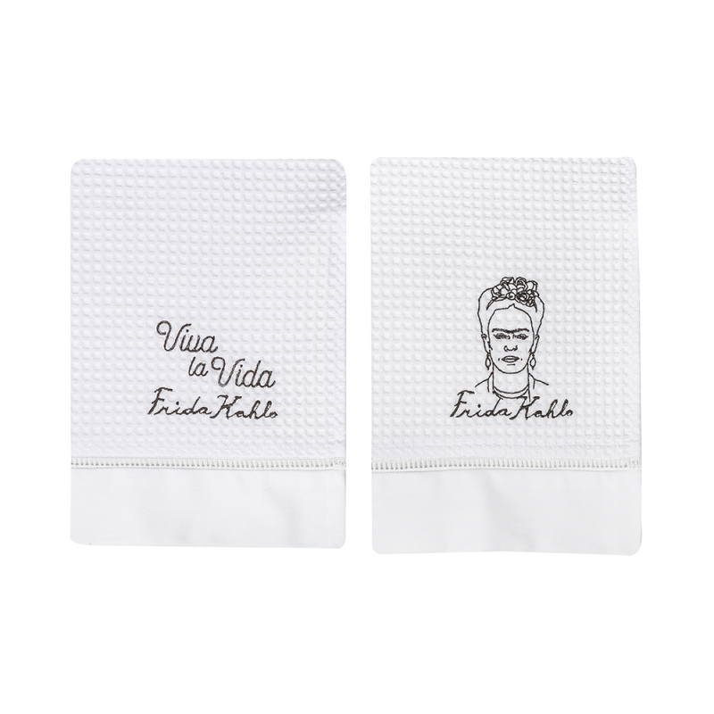 Комплект полотенец вафельных Frida Kahlo