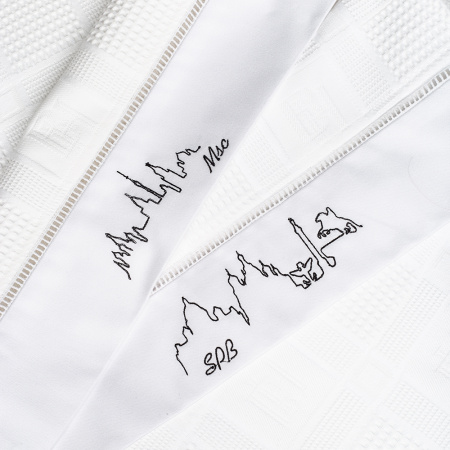 Комплект полотенец вафельных Travel/Russia