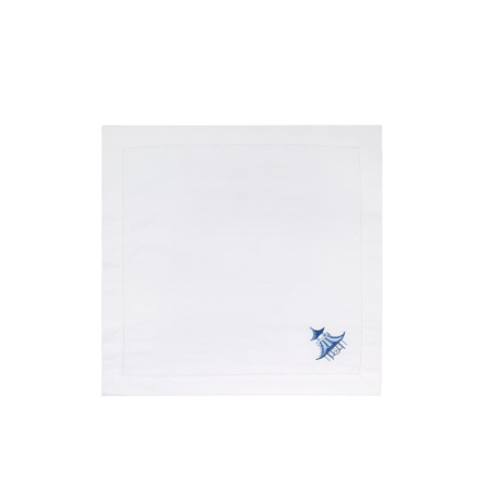 Набор салфеток столовых с вышивкой Blue Dragon