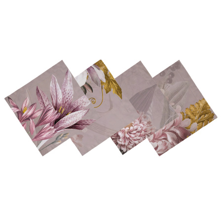 Комплект салфеток столовых В садах Японии