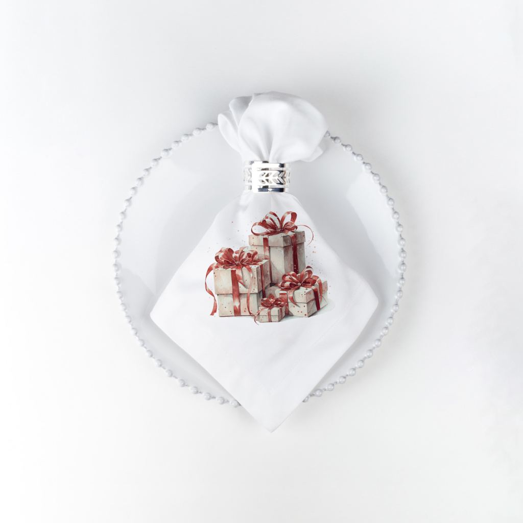 Набор салфеток столовых Утро у елки