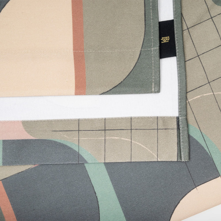 Дорожка столовая Зеленый Манхэттен