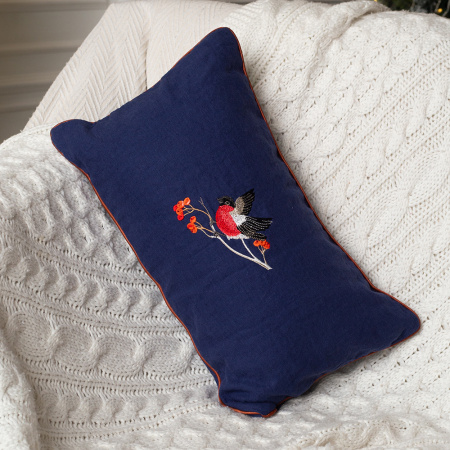 Декоративная подушка Русская зима