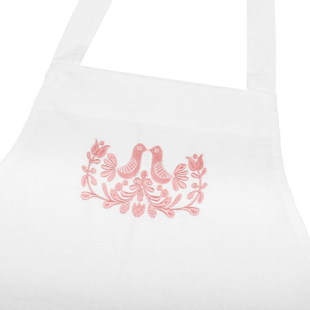Фартук кухонный с вышивкой Scandi birds