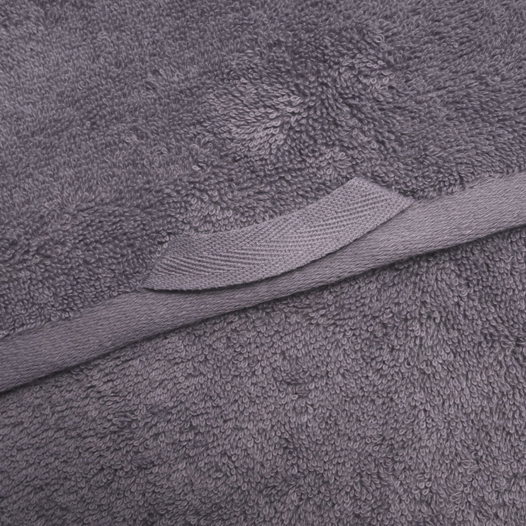 Набор махровых полотенец Антрацит с вышивкой Верфь