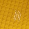 Полотенце вафельное Горчица с вышивкой BH