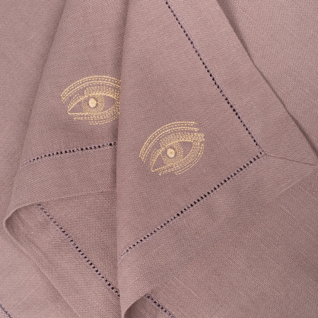 Набор салфеток столовых с вышивкой Smoky mistery