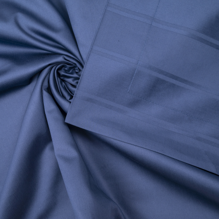Простыня Винсент Navy сатин 400 TC Простыня Винсент Navy сатин 400 TC
