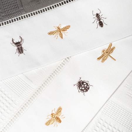 Комплект полотенец вафельных Wood bugs