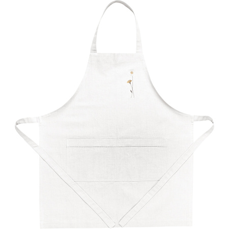Фартук кухонный с вышивкой lin/cotton Meadow romance