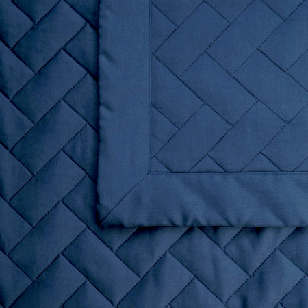 Покрывало стеганое Стефания Indigo