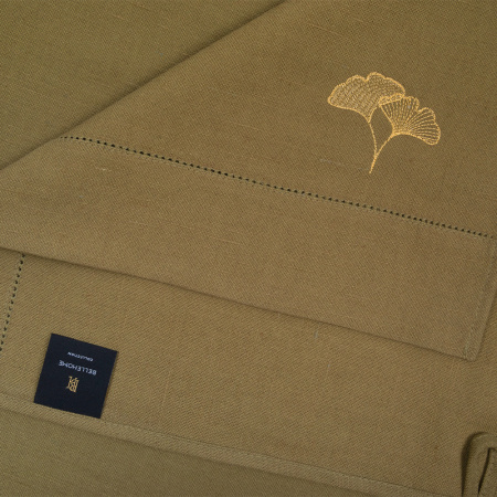 Набор полотенец столовых с вышивкой Fan flower