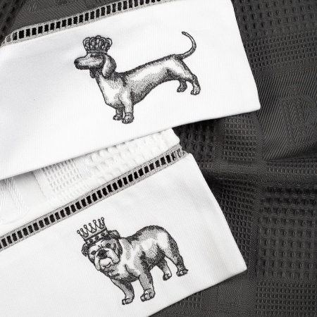 Комплект полотенец вафельных Royal Dogs