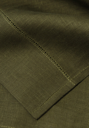 Комплект полотенец столовых lin/cotton Olive Green