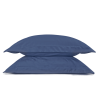 Набор наволочек Винсент Navy страйп-сатин 400 TC