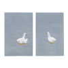 Комплект полотенец столовых с вышивкой lin/cotton Goose bernadotte