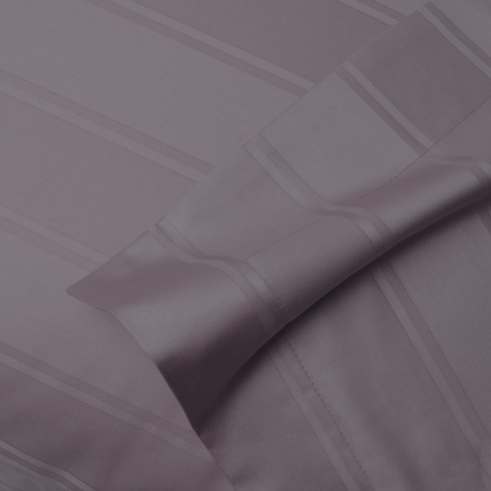 Наволочка Винсент Chocolate страйп-сатин 400 TC Наволочка Винсент Chocolate страйп-сатин 400 TC