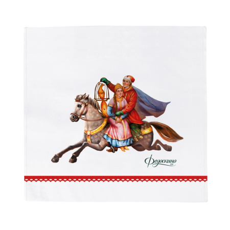 Дорожка столовая Сказки "Федоскино"